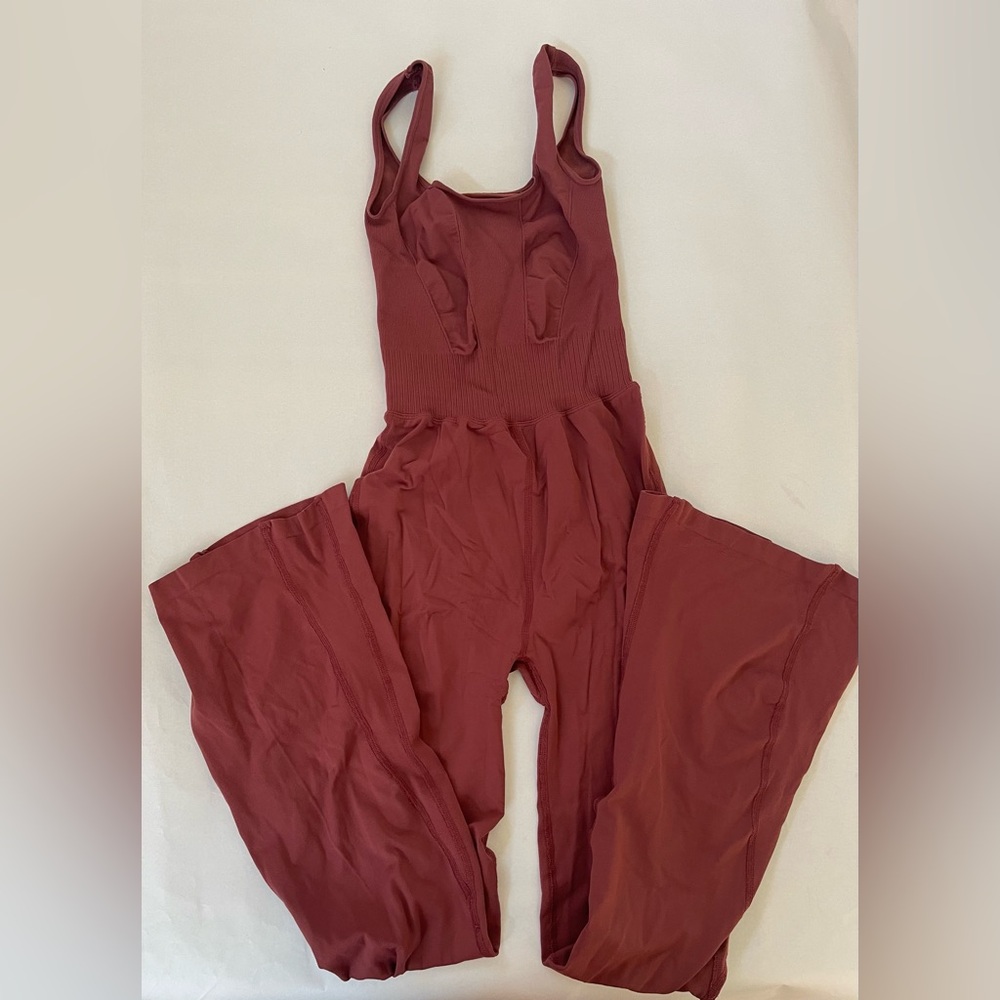 Free People FP Movement Good Karma Flare Onesie Size S - Picture 2 of 6